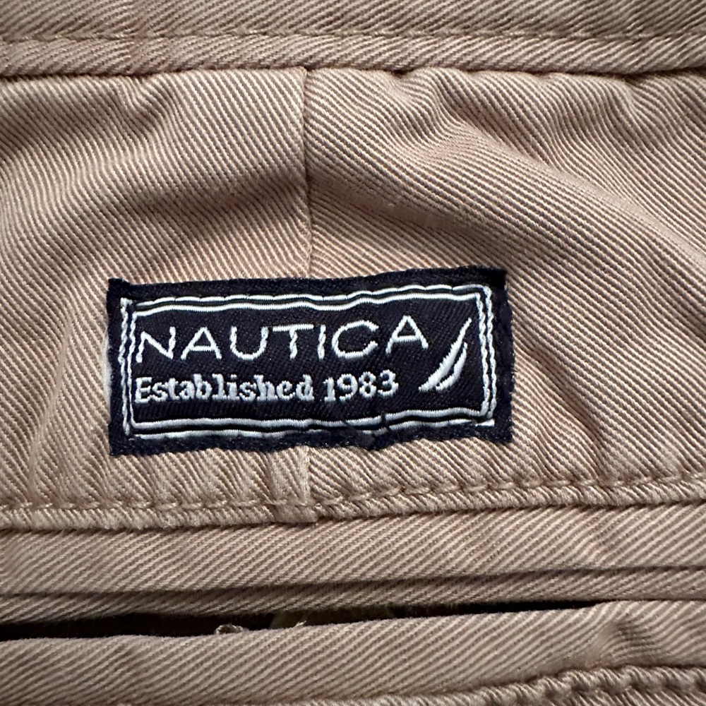 Nautica Classic Fit Flat Front Mens Chinos